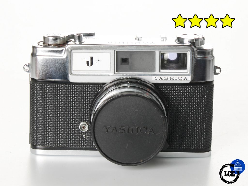 Yashica J (Rangefinder 35mm Film Camera) with Case
